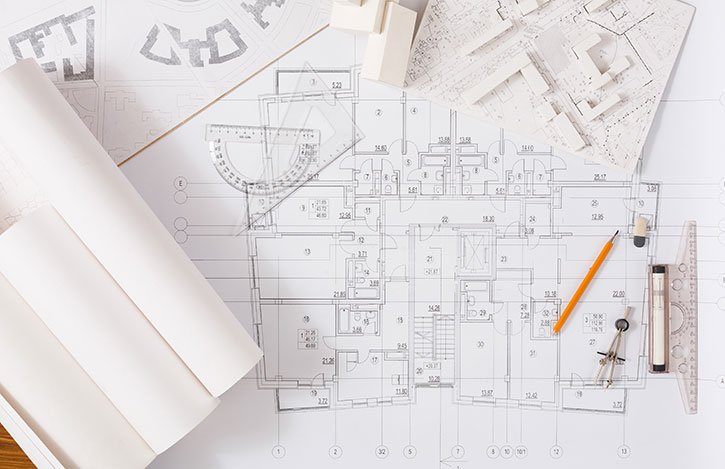 plan de bâtiment