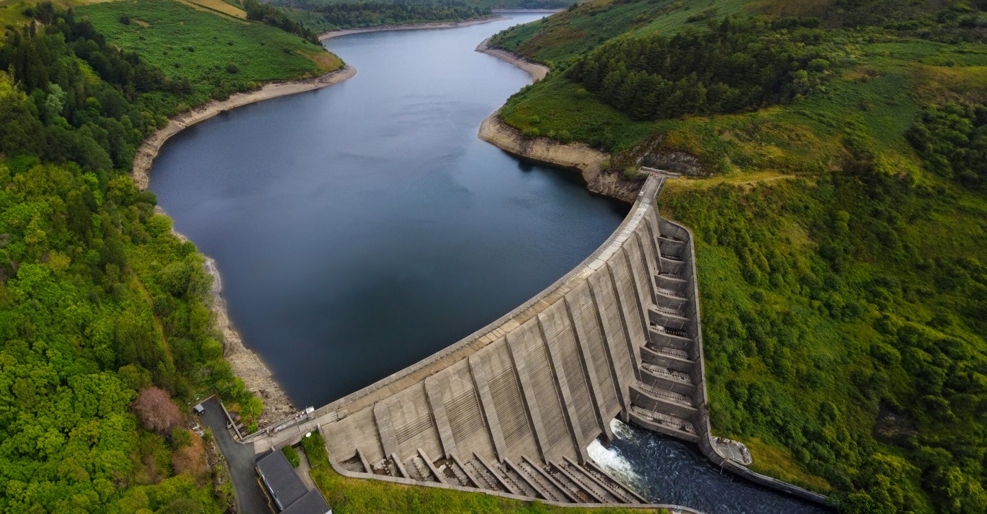 barrage d'eau